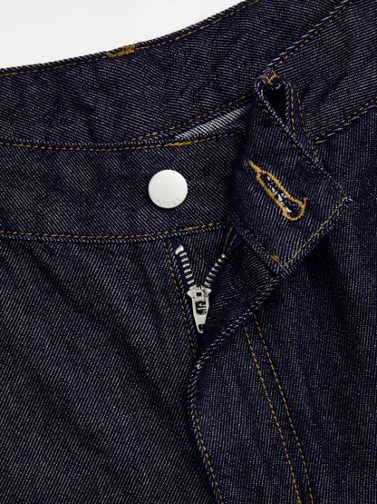 Cider Denim Low Rise Solid Pocket Baggy Jeans