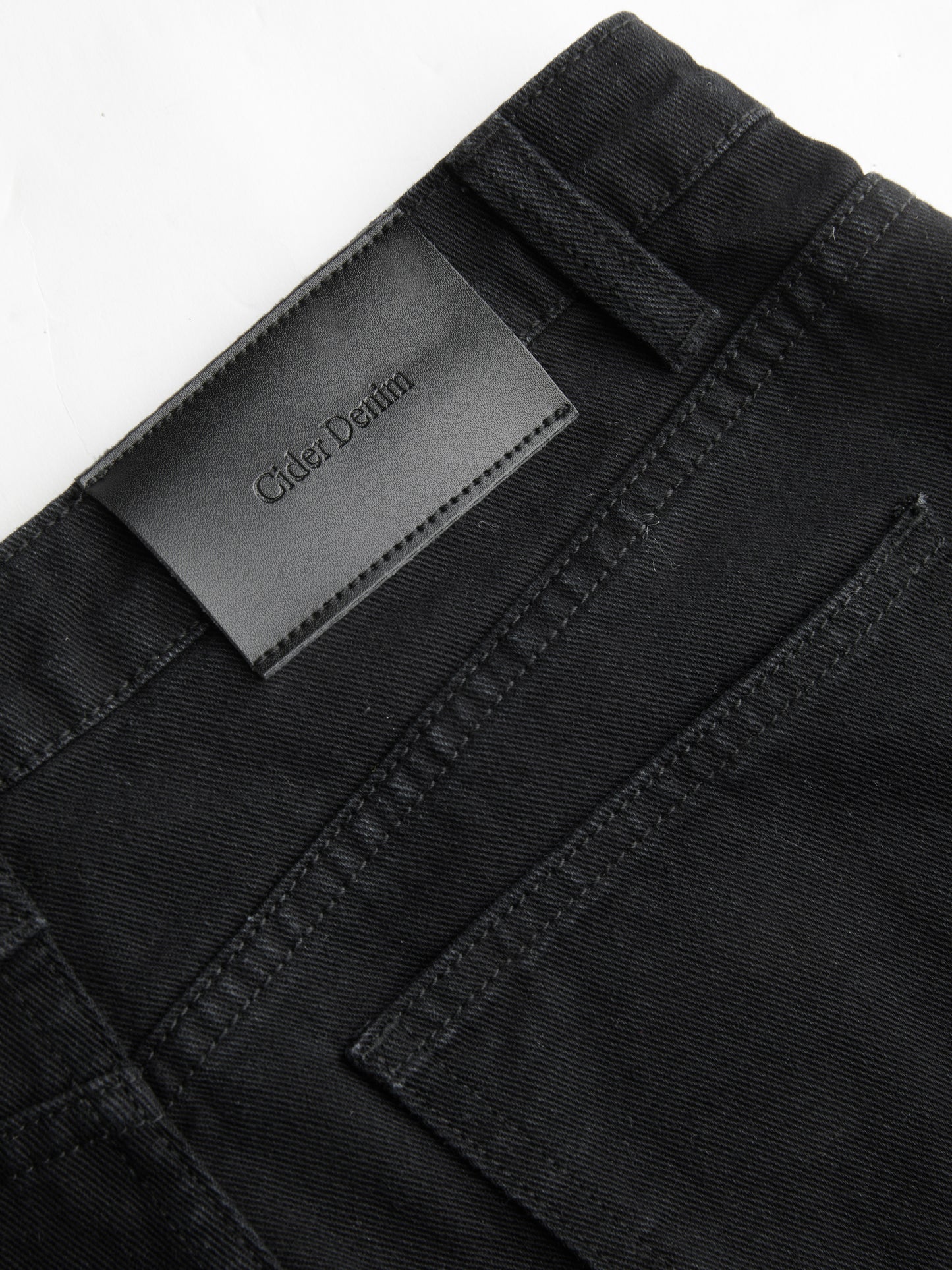 Denim Low Rise Bowknot Wide Leg Jeans