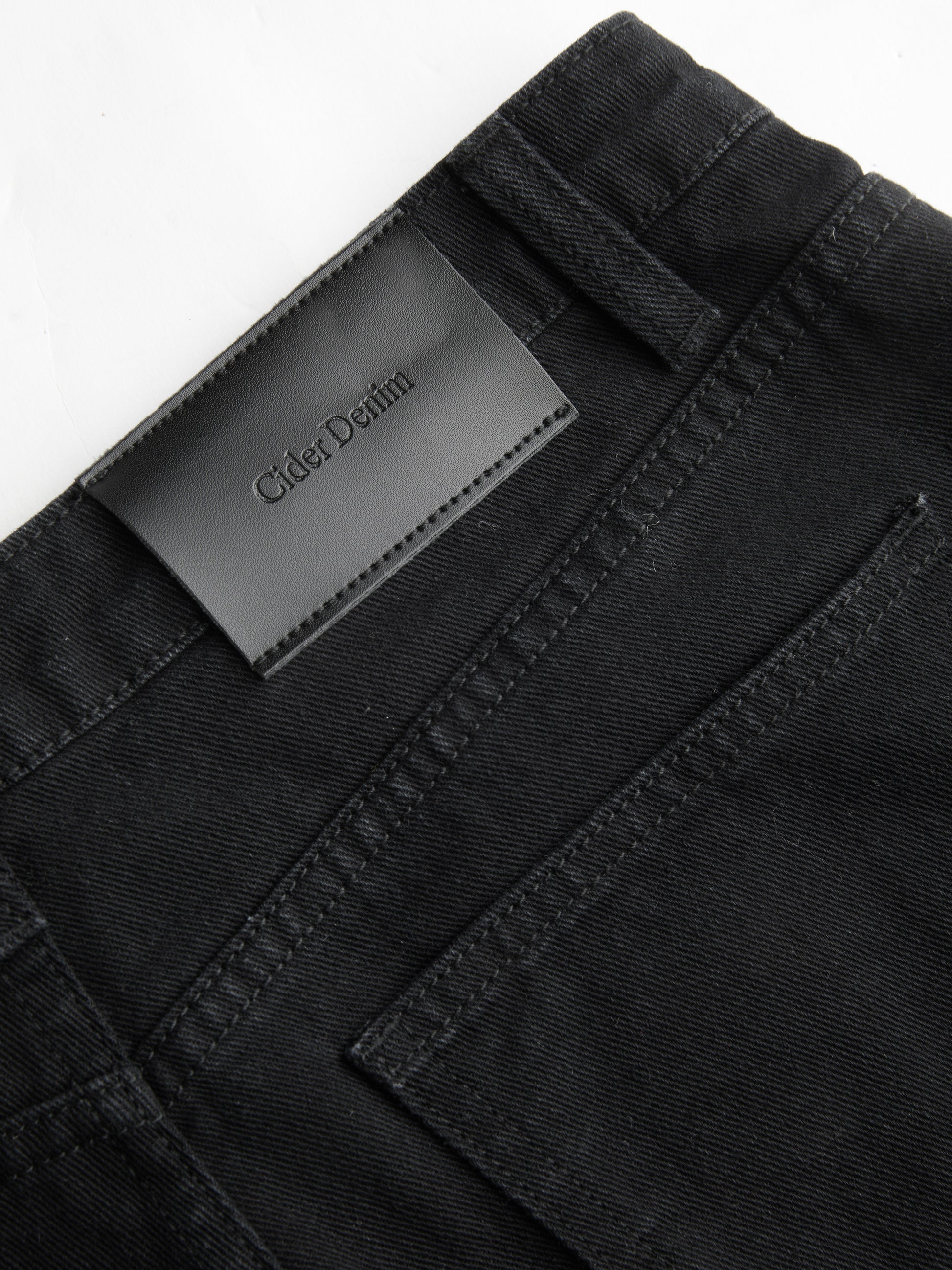 Denim Low Rise Bowknot Wide Leg Jeans