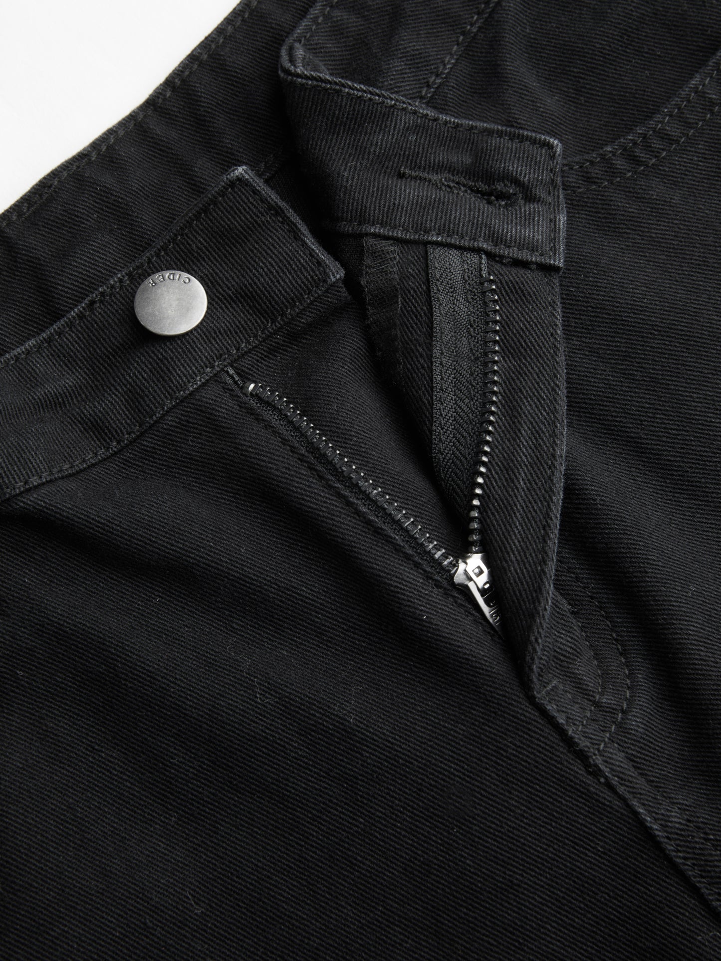 Denim Low Rise Bowknot Wide Leg Jeans