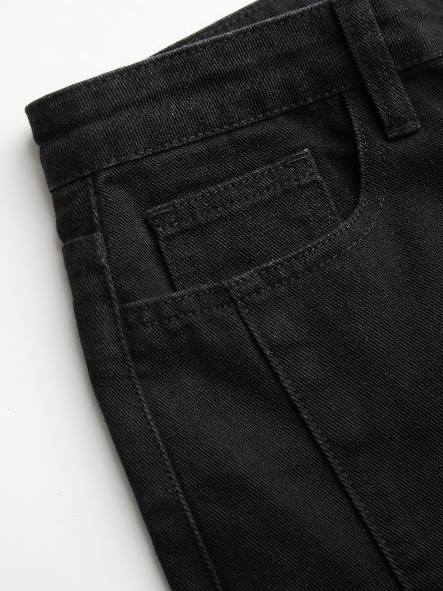 Denim Low Rise Bowknot Wide Leg Jeans