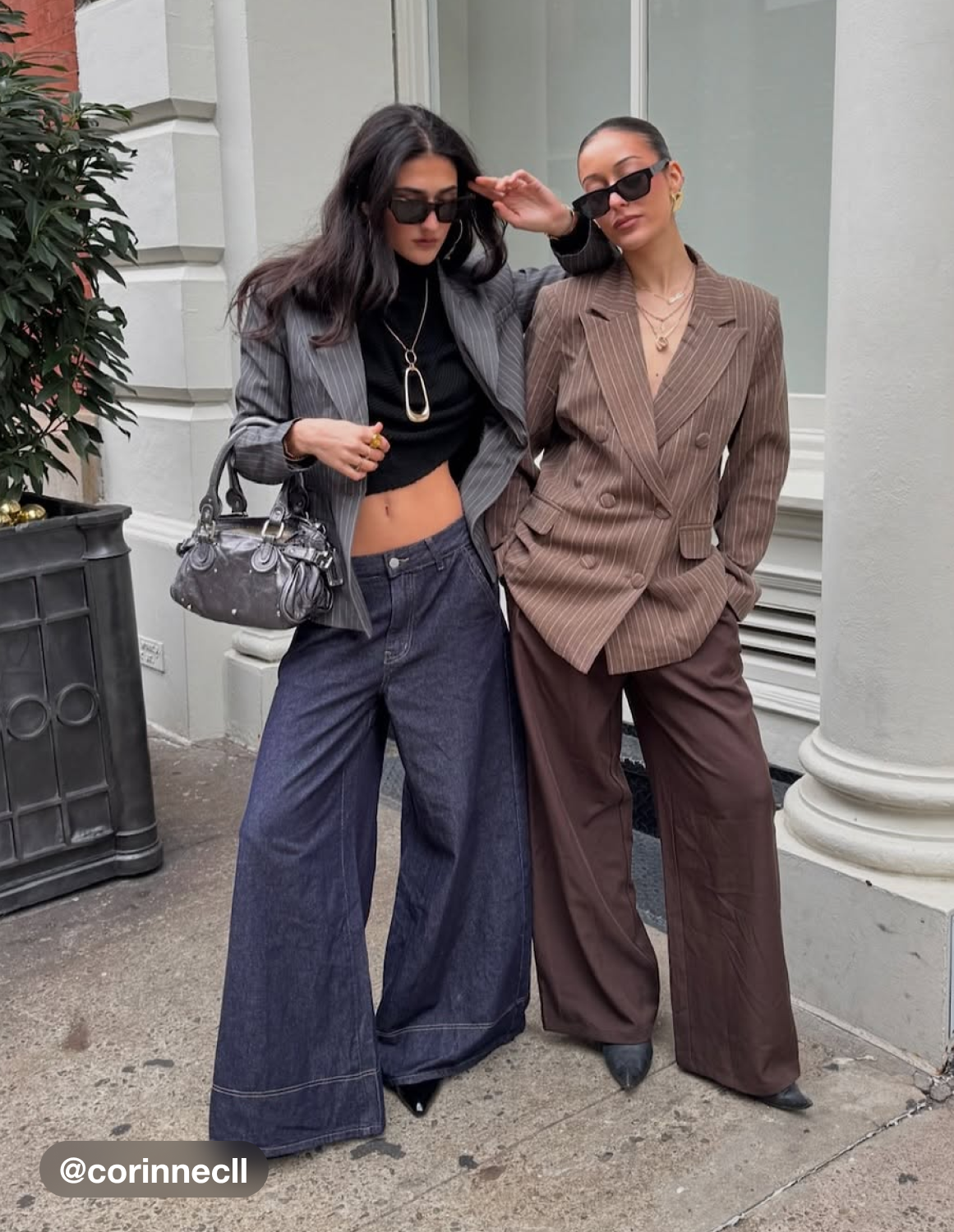 Cider Denim Low Rise Solid Pocket Baggy Jeans