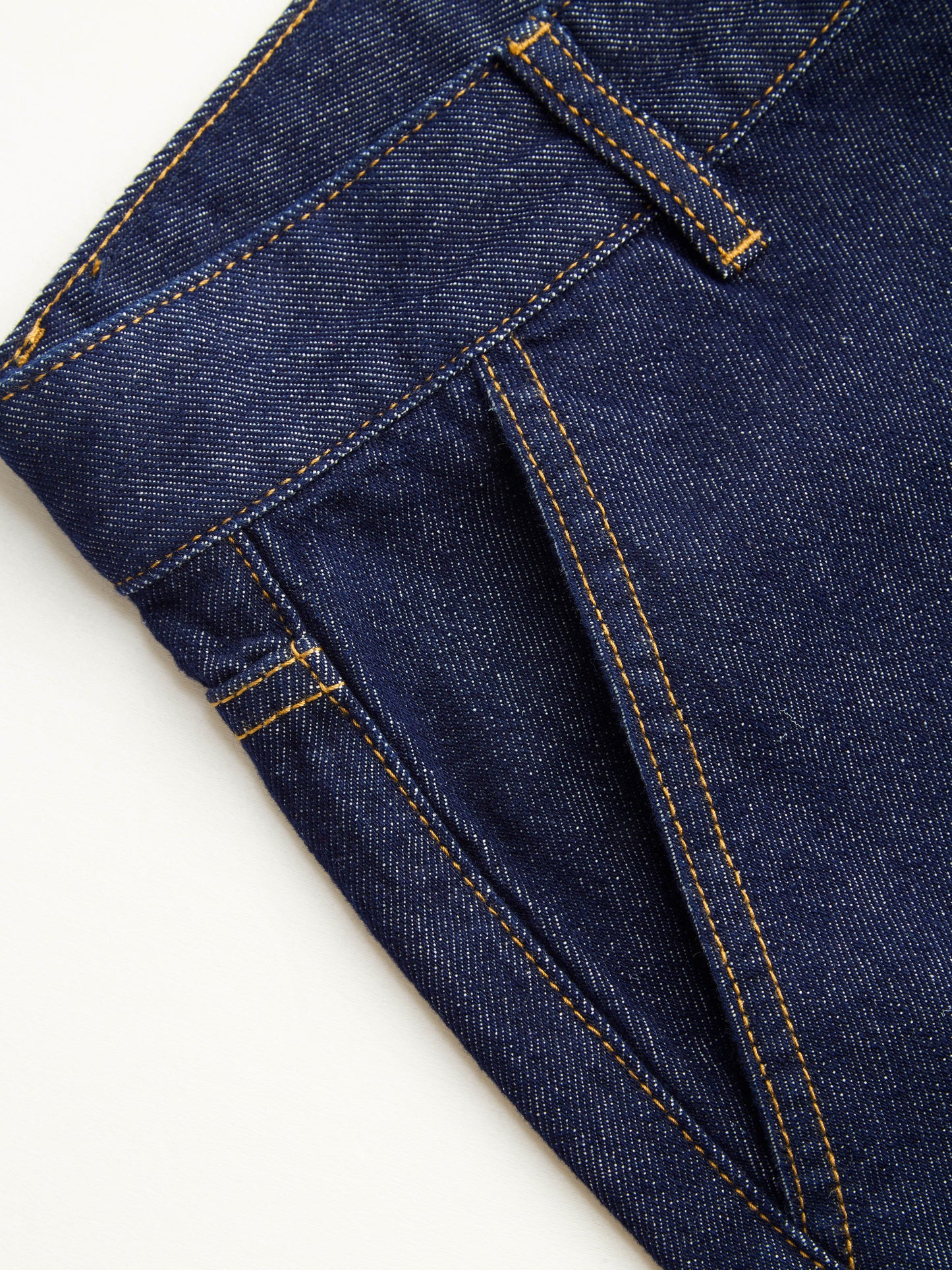 Petite Cider Denim Low Rise Wide Leg Jeans