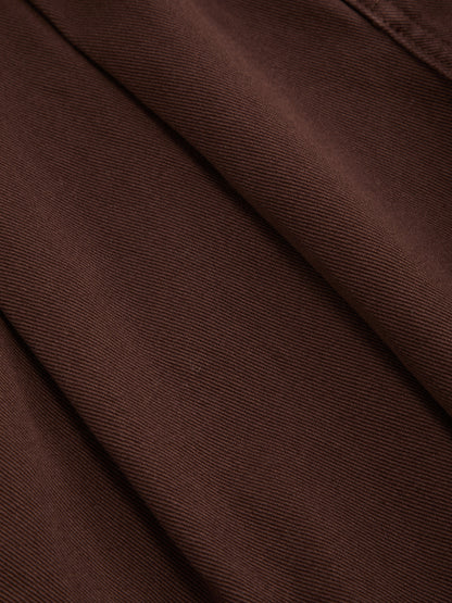 Denim Low Rise Pleated Wide Leg Jeans With Belt