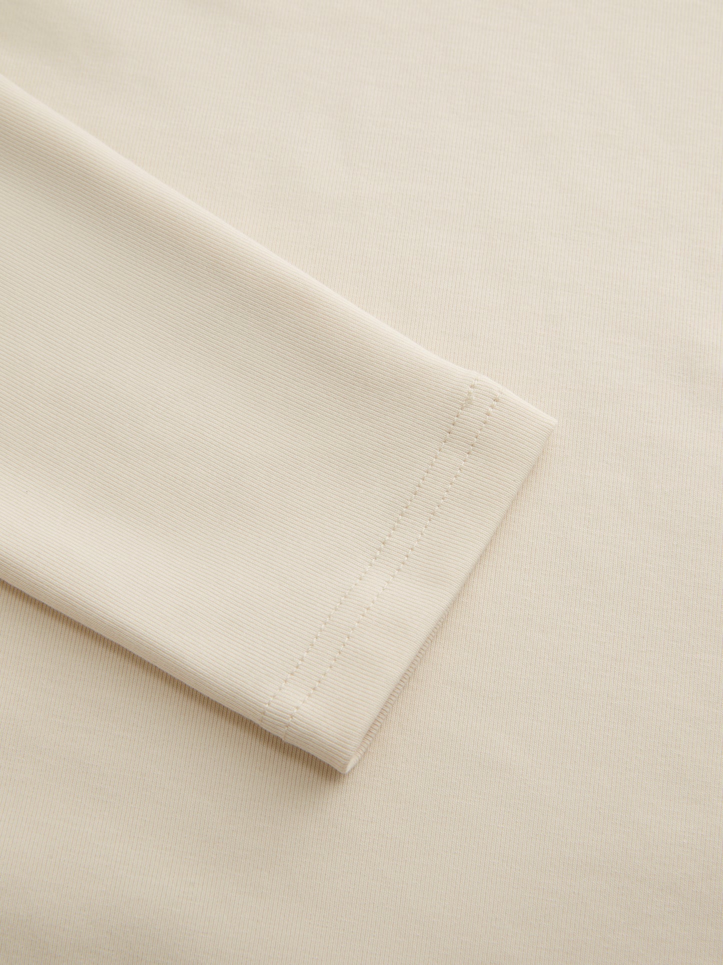 Cotton-blend High Neck Long Sleeve Ruched Midi Dress