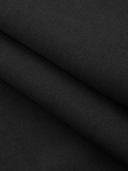 High-Waisted Asymmetrical Wide-Leg Pants