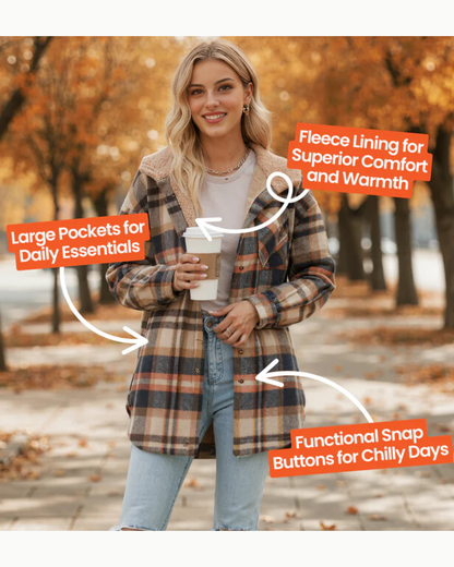 Viral Teddy Flannel Jacket