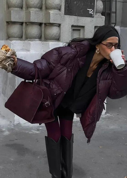 Charlotte Glossy Puffer Jacket