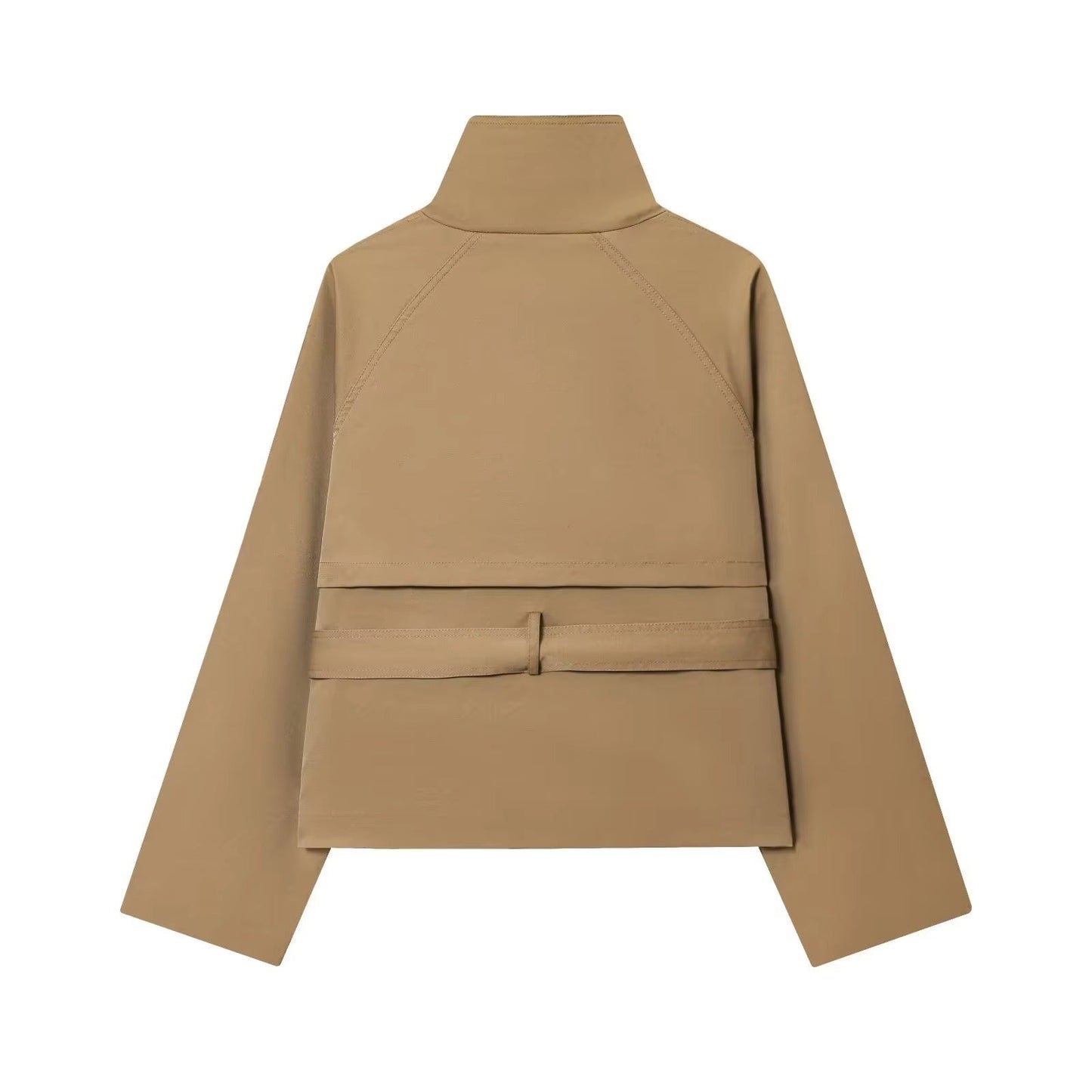 Daphne Cropped Trench Coat
