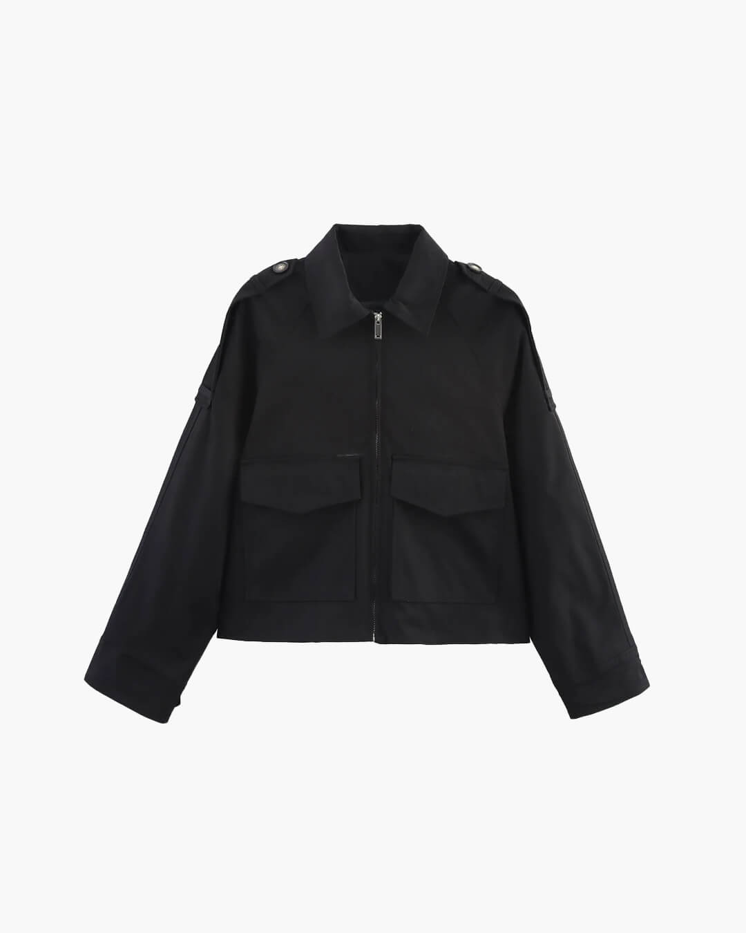 Juliana Cropped Trench Jacket