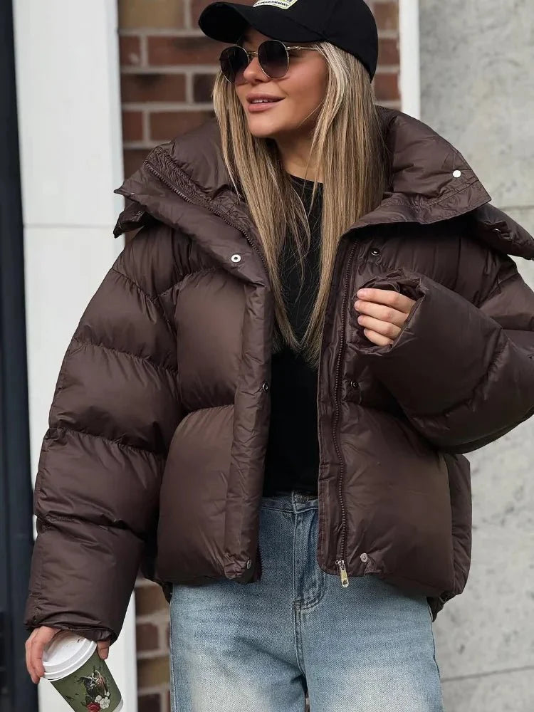 Kaia Short Hooded Puffer Jacket