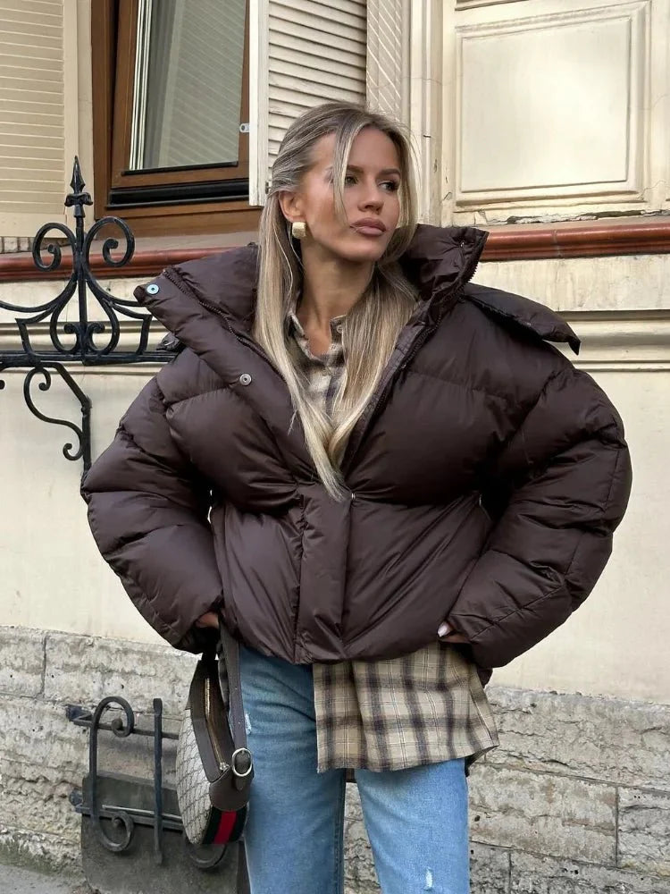 Kaia Short Hooded Puffer Jacket