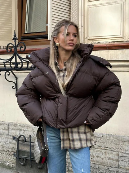 Kaia Short Hooded Puffer Jacket