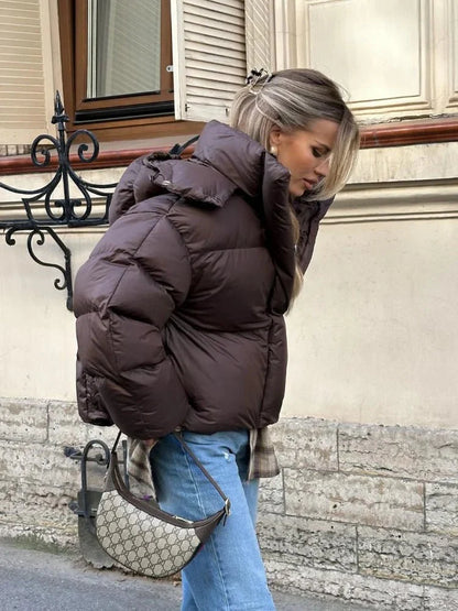Kaia Short Hooded Puffer Jacket