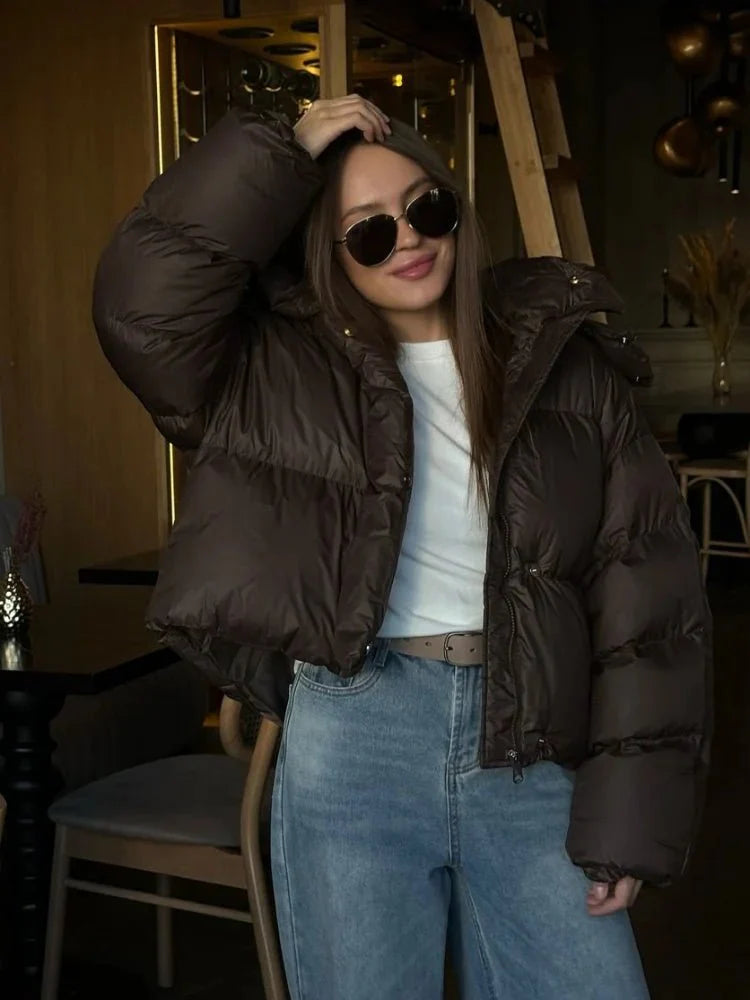 Kaia Short Hooded Puffer Jacket