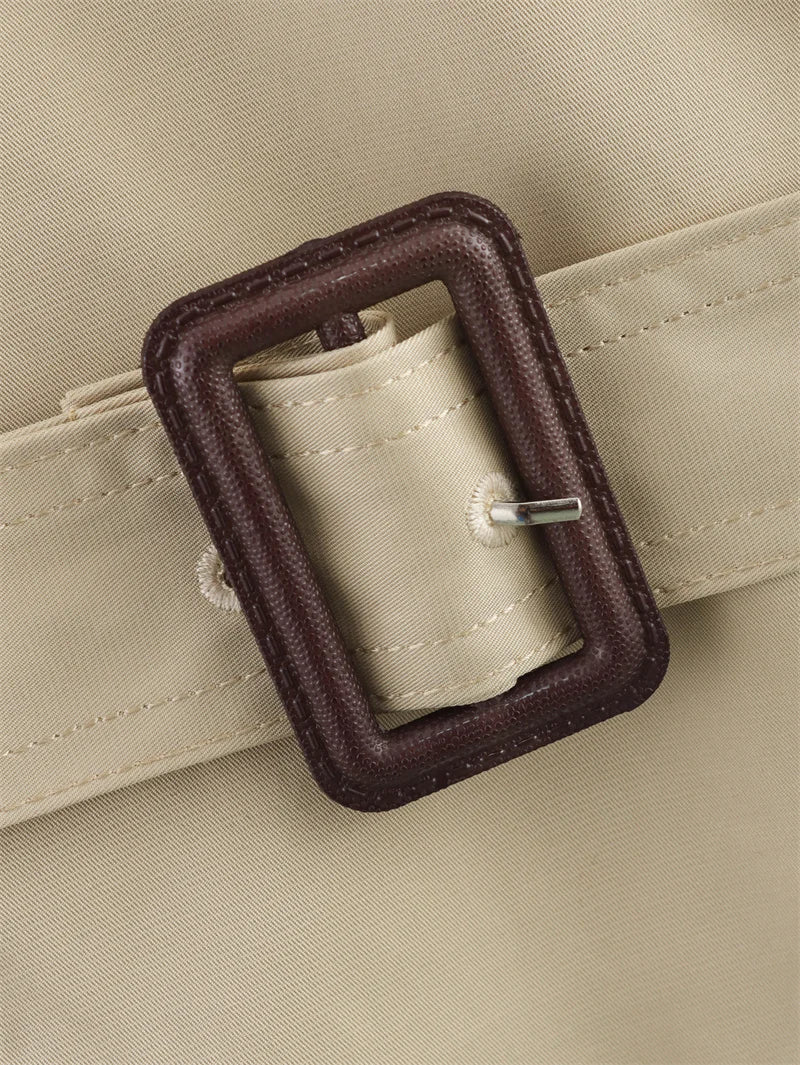 Lisa Cropped Trench Coat