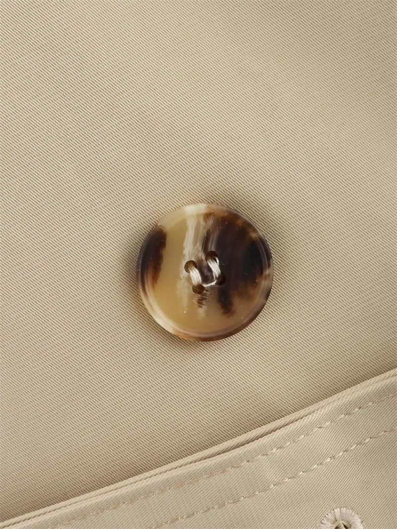 Lisa Cropped Trench Coat