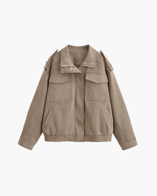 Sandra Suede Moto Jacket